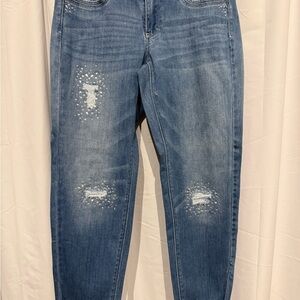 White House Black Market Girlfriend Relaxed Fit Ankle Jeans, nwt